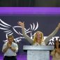 Karina Milei encabezó en Tucumán el lanzamiento de La Libertad Avanza junto a Martín Menem y Lisandro Catalán
