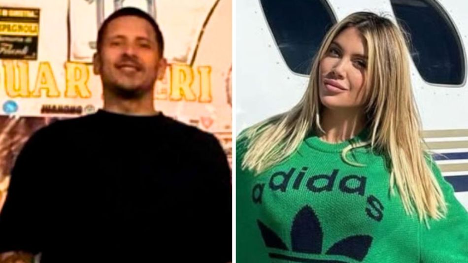 Martín Migueles y Wanda Nara