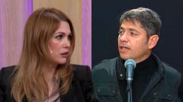 Lilia Lemoine y Axel Kicillof