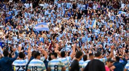 Rugby Championship: Los Pumas ganaron en Australia y la tribuna argentina fue un largo festejo.