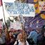 Doctors and university staff stage protest against Milei vetoes