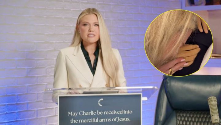 La viuda de Charlie Kirk, Erika, publicó un video junto al cajón de su esposo y lanzó un desafiante mensaje