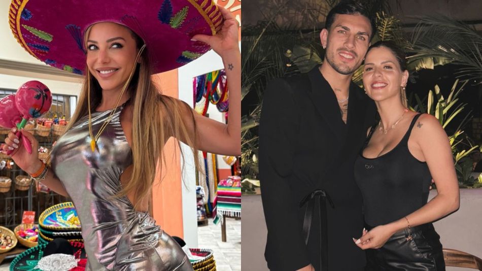 Evangelina Anderson fue señalada como la amante de Leandro Paredes