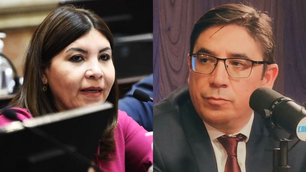 Cruce entre Sandra Mendoza y Alejandro Alvárez