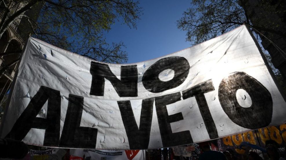 El hospital Garrahan sigue en pie de lucha tras el veto del presidente Javier Milei a la ley de emergencia pediátrica