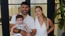 Las fotos del primer cumpleaños de Olivia, la hija del Kun Agüero y Sofía Calzetti
