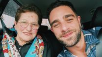 Diego Poggi y su abuela