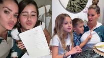 La China Suárez y sus hijos