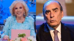 Mirtha Legrand y Guillermo Francos