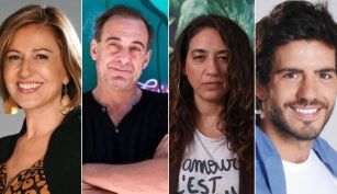 Mercedes Morán, Alejandro Awada, Lorena Vega y Marco Antonio Caponi en Netflix