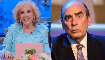 Mirtha Legrand y Guillermo Francos