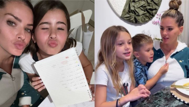 La China Suárez mostró un video de sus hijos hablando en turco y sorprendió