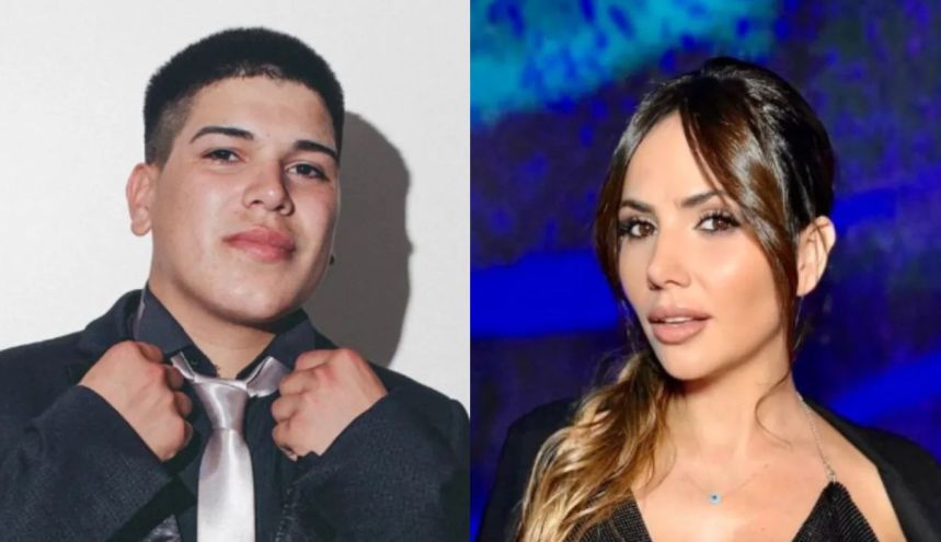 Thiago Medina y Romina Uhrig
