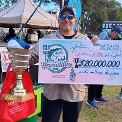 Alrededor de 900 pescadores fueron parte de esta competencia que marca el inicio del calendario de concursos en la costa bonaerense y tendrá continuidad el 28 del corriente mes en balneario Marisol. (Foto: Gentileza, Sebastián Petrone)