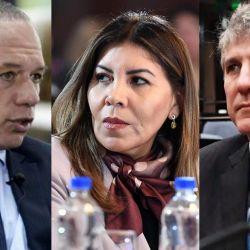 Berni, Mendoza y Boudou | Foto:CEDOC