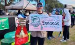 Entre muchas rayas, dos pescadillas picaron en Pinamar