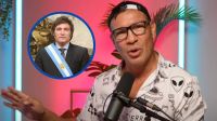 Maravilla Martínez y Javier Milei