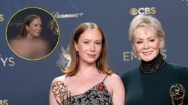 El grupo terrorista Hamás elogió a Hannah Einbinder en los Emmy, pero censuró su cuerpo en un video