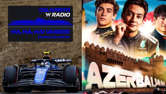 F1 Colapinto Azerbaijan 2025