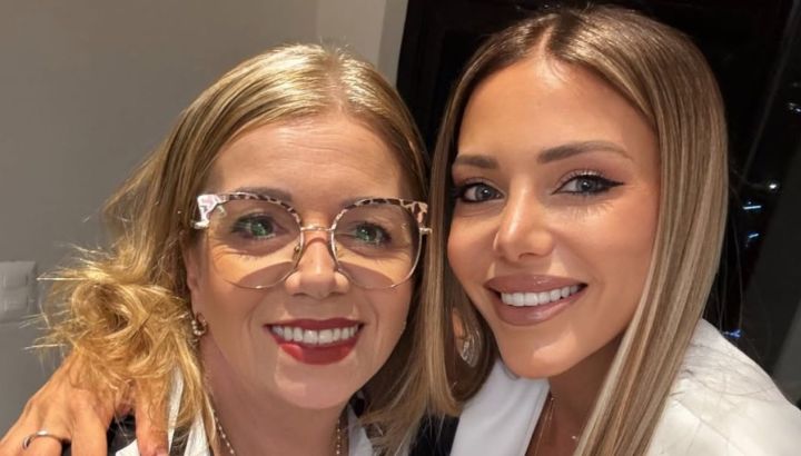 Evangelina Anderson confirmó que su mamá sufrió un ACV	