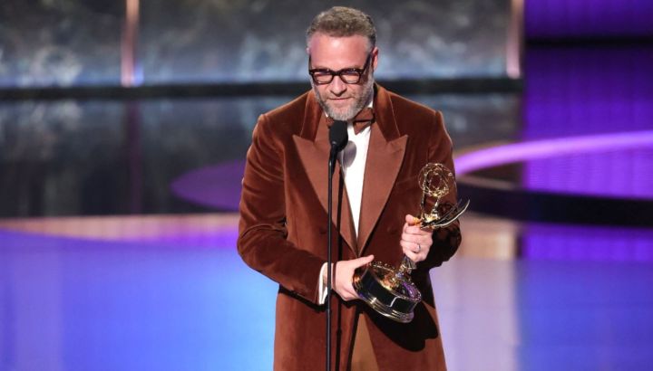 El sorpresivo discurso de Seth Rogen tras ganar su primer premio Emmy: "No preparé nada porque nunca gané nada"