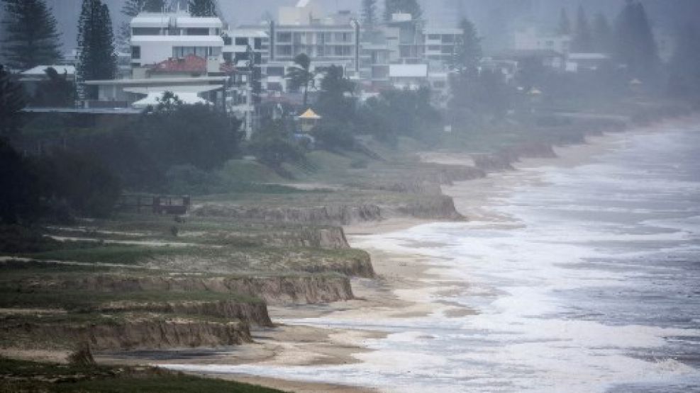 Avance del mar en Australia