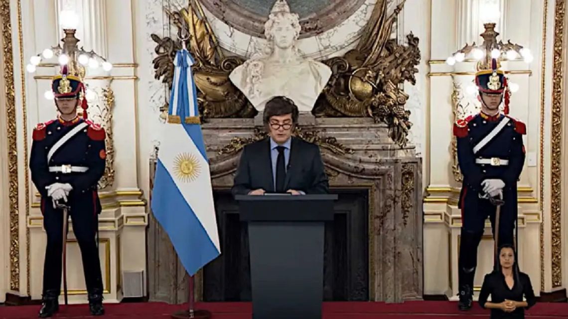 Las claves del discurso presidencial: “Hubo un Milei más moderado y ...