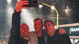 Marcos Fey, junto a Fernández y Torres