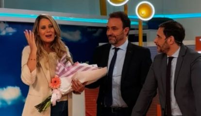 Rocío Marengo, Adrián Pallares y Rodrigo Lussich