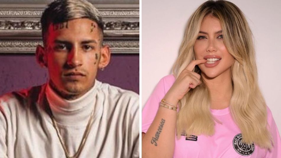 L-Gante y Wanda Nara