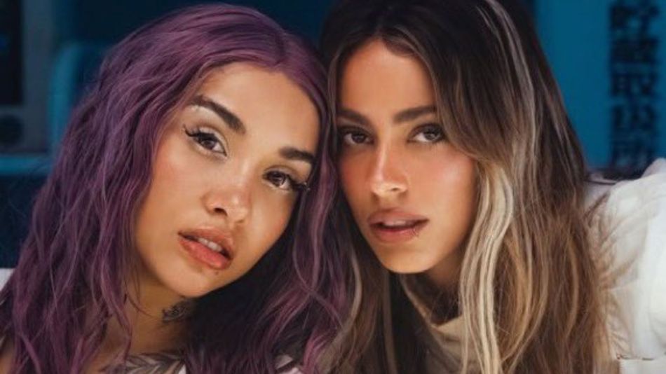 Maria becerra y Tini Stoessel