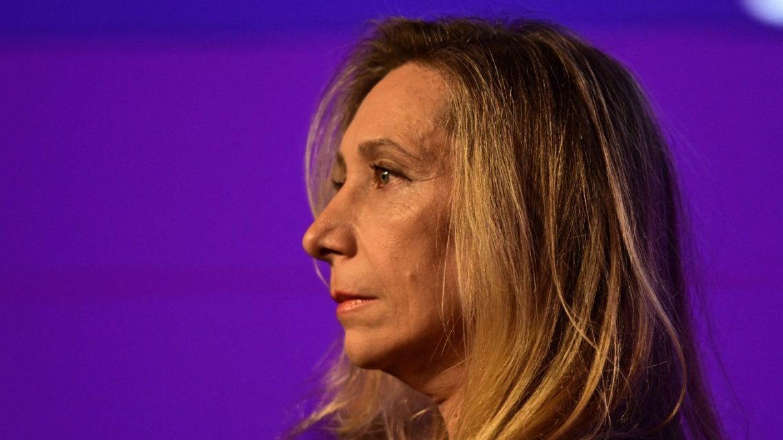 Karina Milei, President Javier Milei's sister and his presidential chief-of-staff, pictured in September 2025.