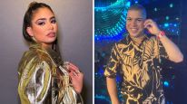 Daniela Celis y Thiago Medina