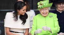 Meghan Markle y la reina Isabel II