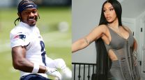 Stefon Diggs y Cardi B