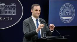 El vocero presidencial Manuel Adorni
