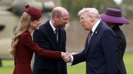 Trump saludando a Kate Middleton 17092025