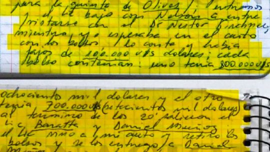 The 'Cuadernos de las Coimas' case