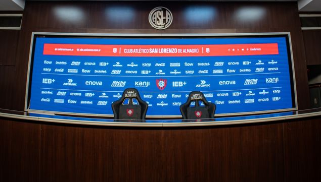 San lorenzo sala de prensa