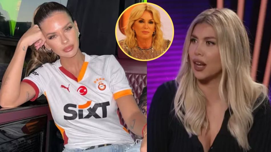 La China Suárez y Wanda Nara
