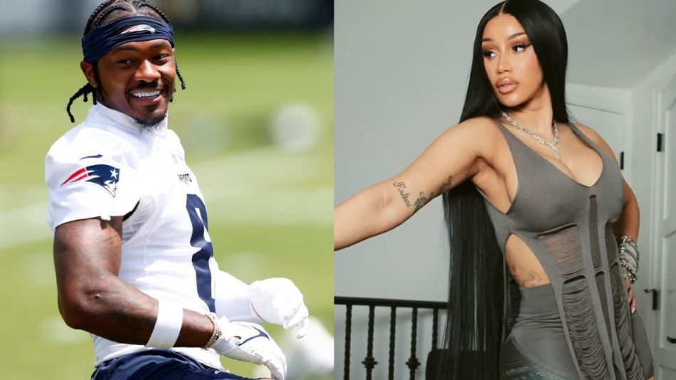 Stefon Diggs y Cardi B