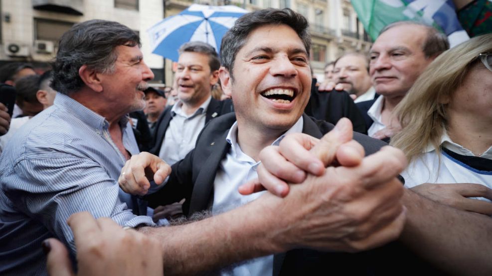 Axel Kicillof en la marcha Univercitaria en el Congreso 20250917