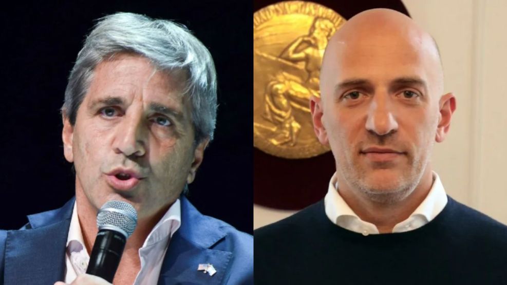 Luis Caputo acusó a Emiliano Yacobitti de cobrar una fortuna y el vicerrector de la UBA mostró su recibo de sueldo: "Mala persona"