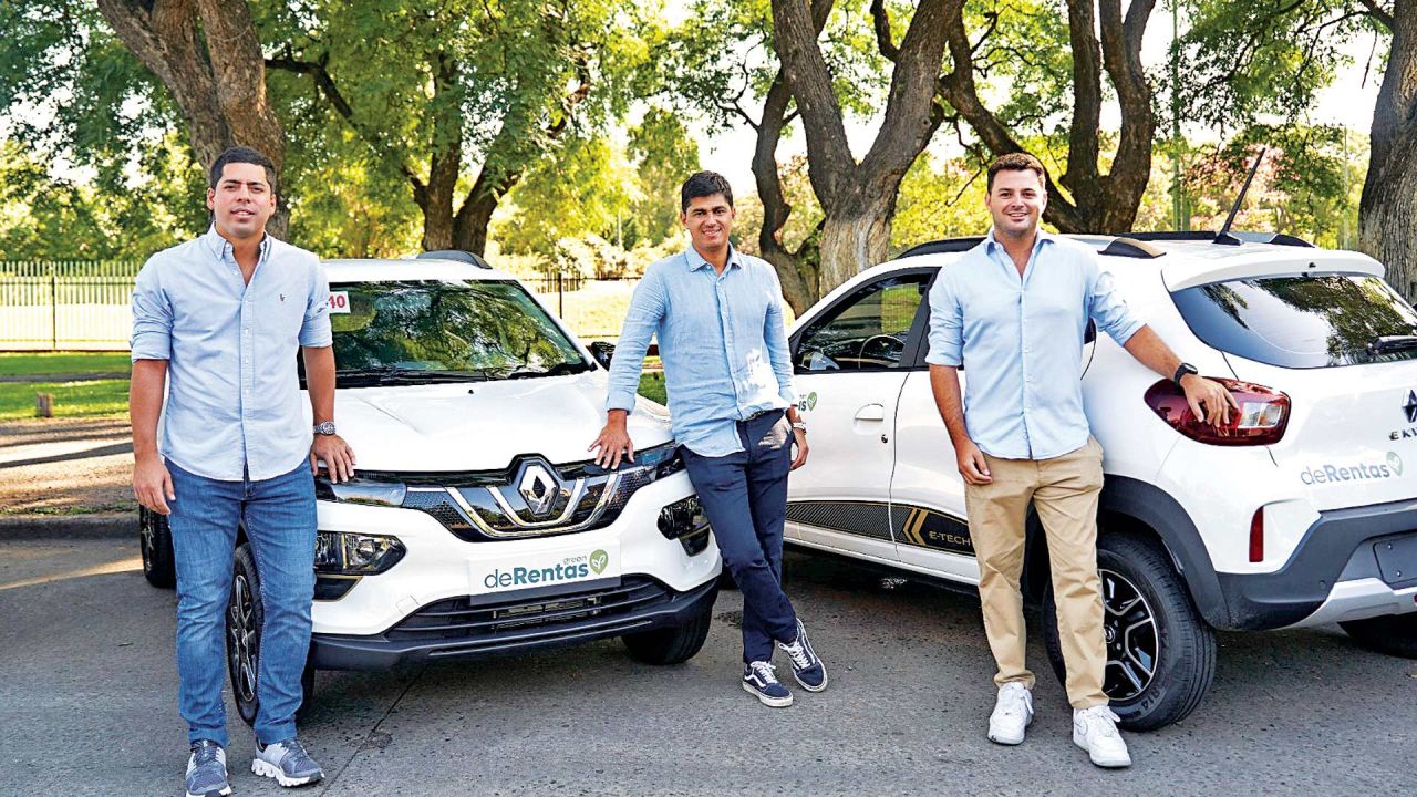 Las aplicaciones de movilidad impulsan el alquiler de autos | Foto:Gentileza DeRentas