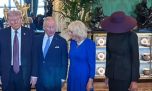 La foto viral de Melania Trump en la que parece una lámpara