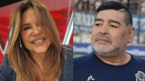 Nazarena Vélez y Diego Maradona