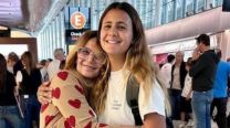 Amalia Granata despidió a su hija Uma en el aeropuerto: "Llegó el día"