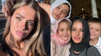 La China Suárez escolarizó a Rufina, Magnolia y Amancio en Estambul