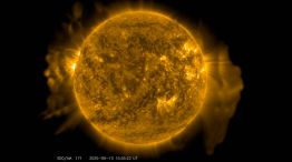 Actividad del Sol NASA 18092025