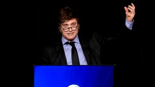 Javier Milei en Córdoba (archivo)